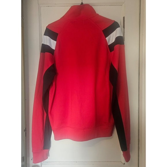 OLD - OVO Track Jacket Red Black White Athleisure Cotton Blend Large - Picture 7 of 8